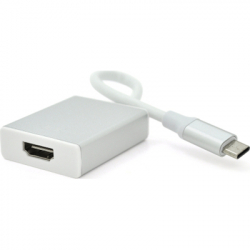 ���������� USB-C to HDMI F 0.1m 4K silver Voltronic (YT-C-Type-C(M)/HDMI(F)S)