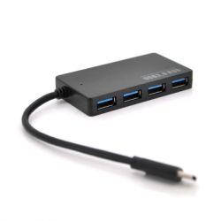 ������������ Voltronic USB-C 4xUSB 3.0 5Gb/s black (YT-HTC3/4)
