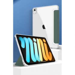 ����� �� �������� BeCover Soft Edge with Apple Pencil Holder iPad Mini 7 2024 Dark Green (712466) - �������� 2