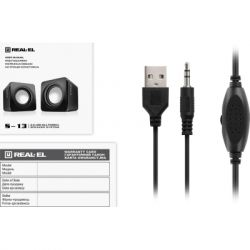   REAL-EL S-13 USB Black (EL121100021) -  8