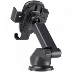Универсальный автодержатель Choetech Gravity Car Wireless 15W Charger 4.7-7.2" Black (T203-F-ACBK) - Картинка 2
