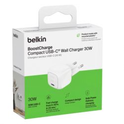 Зарядное устройство Belkin USB-C PD30W PPS white (WCA008KQWH) - Картинка 6