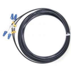 Оптичний патчкорд LC/UPC-LC/UPC, Multimode (50/125, OM3), LSZH, Duplex, Black, 5m Eserver (ES-LC-LC/UPC-5-MM-D) - Картинка 3