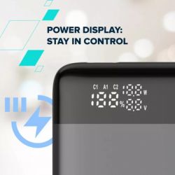 ��� Canyon OnPower 240 PB-240 25000mAh PD140W Display Dark Grey (CNS-CPB240) - �������� 12