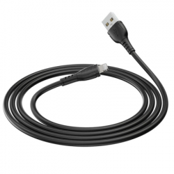 ���� ������ USB 2.0 AM to Lightning 1.0m 2.4A black BOROFONE (6931474743893)