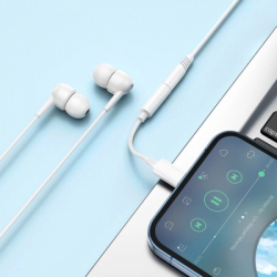 Перехідник Lightning to 3.5mm F white BOROFONE (6941991111143) - Картинка 7