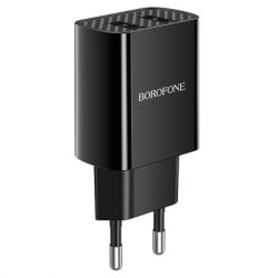 Зарядное устройство BOROFONE BA53A 2xUSB 10.5W black (6931474739131) - Картинка 2
