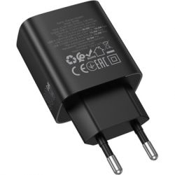�������� ������� BOROFONE BA98A 2xUSB-C PD30W + 1xUSB 18W digital display black (6941991120510) - �������� 7