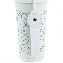 Термокружка Kite 550 мл, біла (K25-1226-3) - Картинка 4