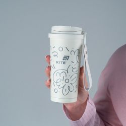 Термокружка Kite 550 мл, біла (K25-1226-3) - Картинка 6