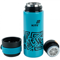 Термос Kite 500 мл, темно-бірюзовий (K25-1222-1) - Картинка 4