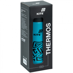 Термос Kite 500 мл, темно-бірюзовий (K25-1222-1) - Картинка 5