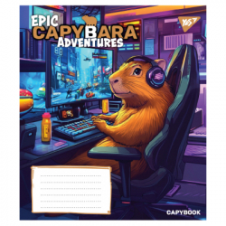 Зошит Yes Epic Capybara А5 12 аркушів лінія (767792) - Картинка 3
