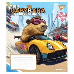 Зошит Yes Epic Capybara А5 12 аркушів лінія (767792) - Картинка 4