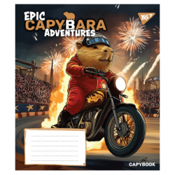 Зошит Yes Epic Capybara А5 12 аркушів лінія (767792) - Картинка 5