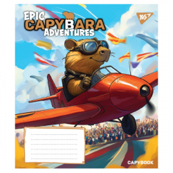 Зошит Yes Epic Capybara А5 12 аркушів лінія (767792) - Картинка 6
