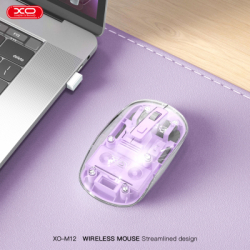 ����� XO M12 Wireless Transparent/Pink (M12 Purple) - �������� 6