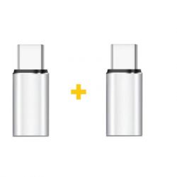  Lightning F to USB-C M 2PCS silver XoKo (XK-AC025-SL2)
