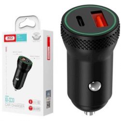 Зарядний пристрій XO 1xUSB QC3.0 + 1xUSB-C PD18W black (CC33-BK) - Картинка 4