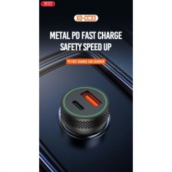 Зарядний пристрій XO 1xUSB QC3.0 + 1xUSB-C PD18W black (CC33-BK) - Картинка 6