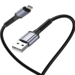 ���� ������ USB 2.0 AM to Lightning 1.0m 2.4A black XO (NB215-L-1-BK) - �������� 2