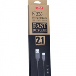 ���� ������ USB 2.0 AM to Micro 5P 1.0m 2.1A black XO (NB36-M-1-BK) - �������� 2