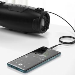 Кабель мультимедійний 3.5mm M to 3.5mm M 1.0m black XO (NBR175A-BK) - Картинка 4