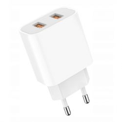 Зарядное устройство Denmen 2xUSB 2.4A white (DM-DC05-WH) - Картинка 2