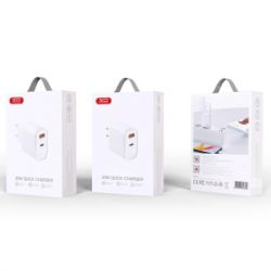 Зарядное устройство XO 1xUSB-C PD30W + 1xUSB QC3.0 (XO-QC16) - Картинка 4