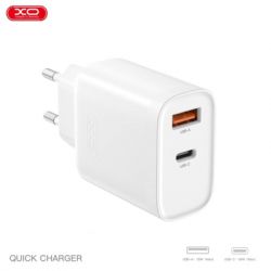 Зарядное устройство XO 1xUSB-C PD30W + 1xUSB QC3.0 (XO-QC16) - Картинка 5