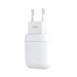 Зарядний пристрій XO 2xUSB 2.4A + cable USB to USB-C white (L78-TC-WH) - Картинка 2