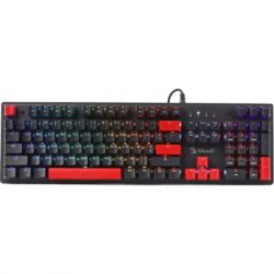  A4Tech Bloody S525N RGB BLMS Red Switch USB Fire Black (4711421002066)