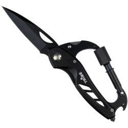  Tribe Carabiner Knife (T-MG-0014-black)
