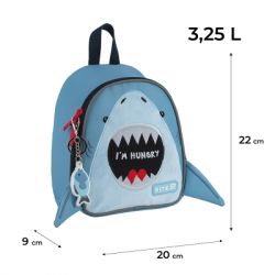 Рюкзак дитячий Kite Kids 538 Hungry Shark (K25-538XXS) - Картинка 2