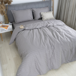 Постільна білизна Tiare 90 Сатин Страйп Кольоровий полуторний (90_Stripe_pl) - Картинка 2