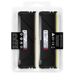 Модуль памяти для компьютера DDR4 32GB (2x16GB) 3200 MHz Beast RGB Black Kingston Fury (ex.HyperX) (KF432C16BB12AK2/32WP) - Картинка 6