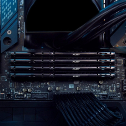 ������ ���'�� ��� ����'����� DDR5 64GB (2x32GB) 5200 MHz Beast Black Kingston Fury (ex.HyperX) (KF552C40BB2K2-64) - �������� 10