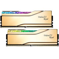  '  ' DDR5 64GB (2x32GB) 6000 MHz Trident Z5 Royal Gold G.Skill (F5-6000J2836G32GX2-TR5G)