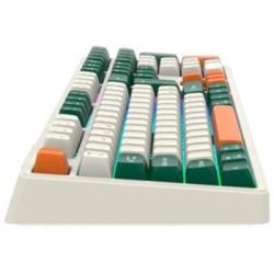 Клавиатура Canyon Shadder GKW-11 RGB Silent Wireless/Bluetooth/USB UA White (CND-SKBW11) - Картинка 4