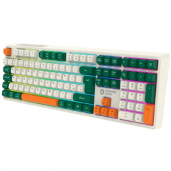 Клавиатура Canyon Shadder GKW-11 RGB Silent Wireless/Bluetooth/USB UA White (CND-SKBW11) - Картинка 5