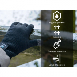 Водонепроникні рукавички Dexshell ThermFit 3.0 Gloves чорні M (DG12402BLK-M) - Картинка 10