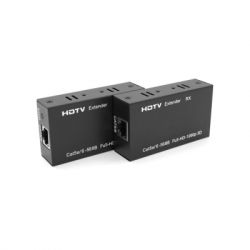 ������� HDMI extender 60m CAT5E/6 1080P 3D black Voltronic (YT-SCPE HDM-60m1080�) - �������� 2