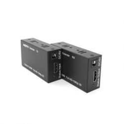 ������� HDMI extender 60m CAT5E/6 1080P 3D black Voltronic (YT-SCPE HDM-60m1080�) - �������� 1