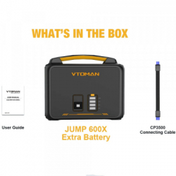 Додаткова батарея для зарядної станції Vtoman Jump 600X PB-23 640Wh (Jump 600X Extra Battery) - Картинка 4