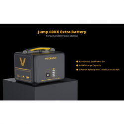 Додаткова батарея для зарядної станції Vtoman Jump 600X PB-23 640Wh (Jump 600X Extra Battery) - Картинка 5