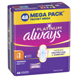 Гигиенические прокладки Always Platinum Normal Размер 1 48 шт. (8700216784719) - Картинка 2