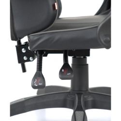 Крісло ігрове Аклас Бешкет ANF підліткове Чорний (PU-чорний/сірий) (00160338) - Картинка 10