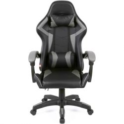 Крісло ігрове Аклас Бешкет ANF підліткове Чорний (PU-чорний/сірий) (00160338) - Картинка 2