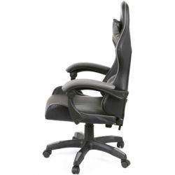 Крісло ігрове Аклас Бешкет ANF підліткове Чорний (PU-чорний/сірий) (00160338) - Картинка 3