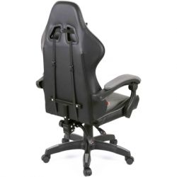 Крісло ігрове Аклас Бешкет ANF підліткове Чорний (PU-чорний/сірий) (00160338) - Картинка 4